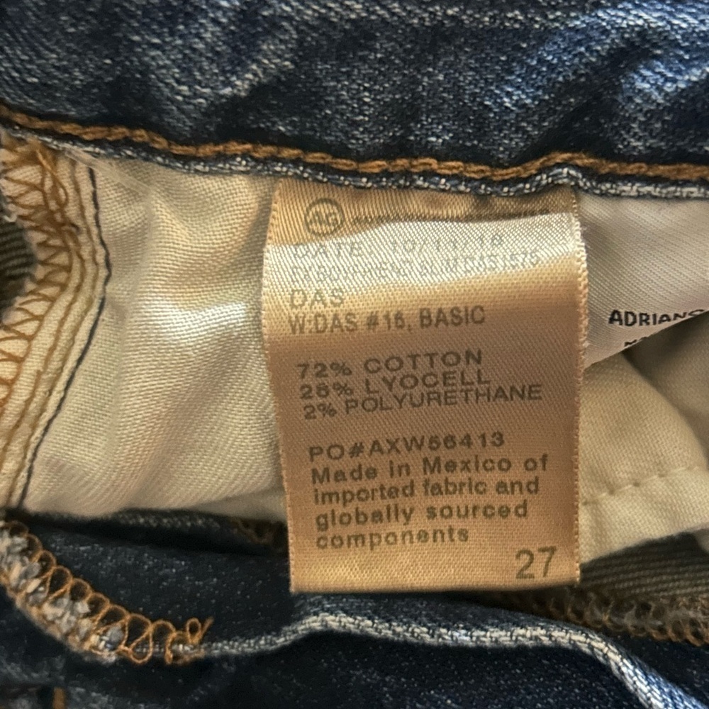 AG Adriano Goldschmied Indigo Straight Leg Jeans - Picture 5 of 8